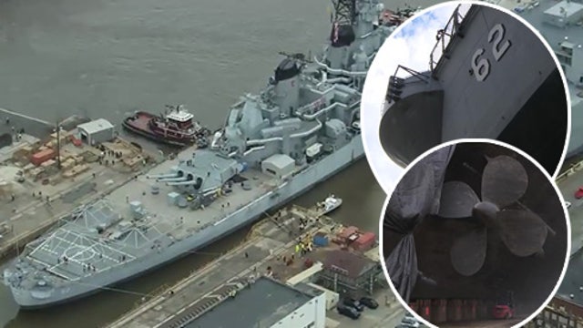 Battleship New Jersey: Inside look at historic dry docking in Philadelphia Navy Yard