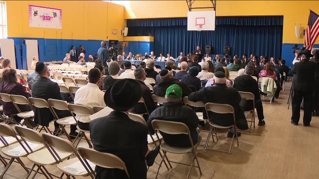 Philadelphia police show support for Jewish community on six-month anniversary of Israel attack
