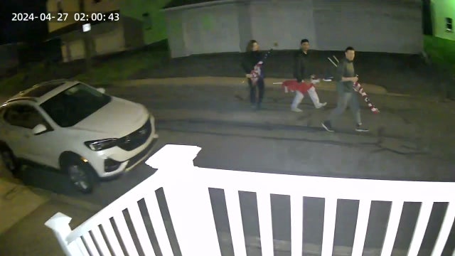 3 accused of stealing American flags from homes in Pennsylvania town: police