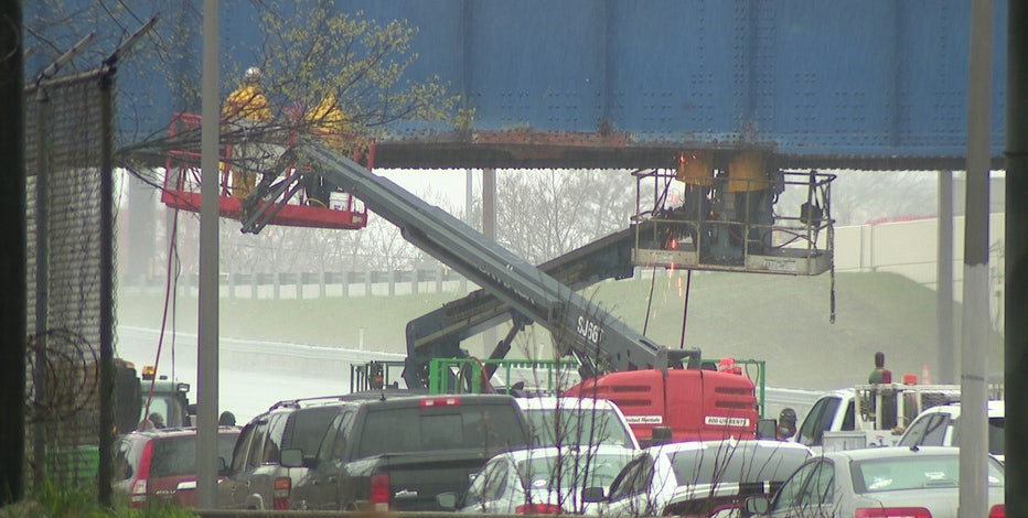 I-95 accident: Railroad bridge clipped by police-escorted truck under investigation as repairs continue