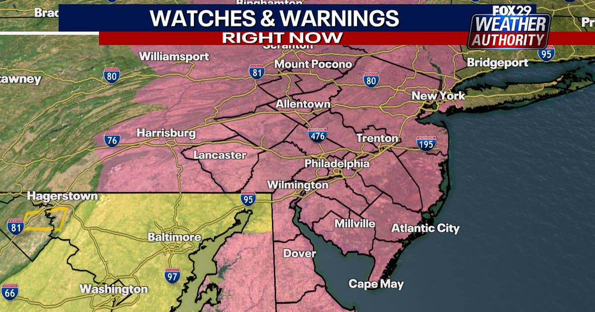 Memorial Day forecast: Severe Thunderstorm Watch issued for Delaware ...