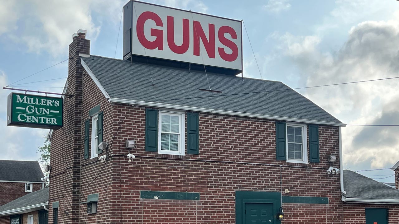 Multiple guns stolen from gun shop during burglary in Delaware: police