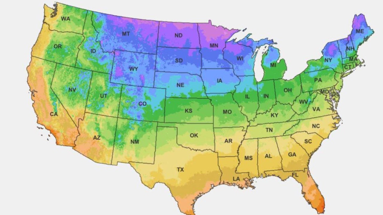 Usda Hardiness Zone Map 2024 - Dorie Geralda