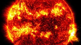 Solar storm: X8.7 solar flare erupts in largest of sun cycle