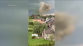 Video captures tornado ripping through building near Pennsylvania neighborhood