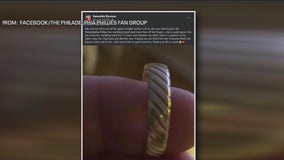 Delco woman loses wedding band at Phillies game and asks for help finding it