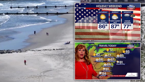 Memorial Day weekend forecast: Sunny, warm holiday weekend slated for Delaware Valley