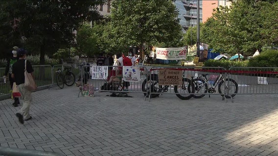 Drexel students will start returning to class as pro-Palestinian protesters remain on campus