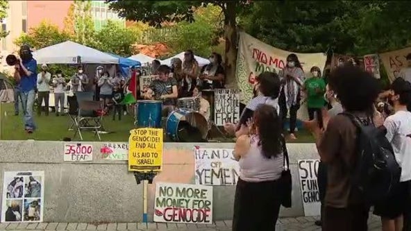 Drexel University students continue virtual learning as pro-Palestinian encampment enters 4th day on campus