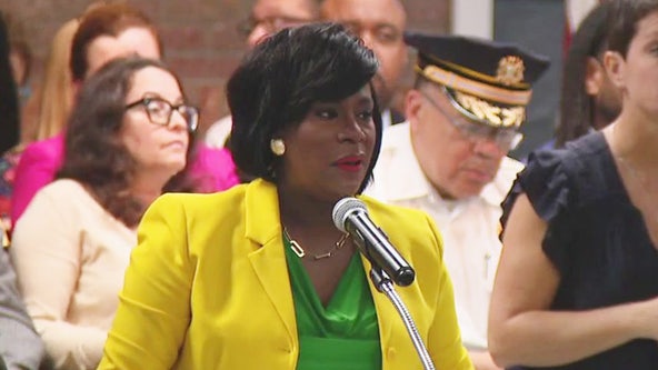 Mayor Cherelle Parker addresses Kensington cleanup during town hall on proposed $6.29 billion budget