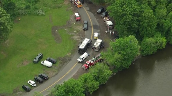 Human remains found in 1 of 3 vehicles pulled from Cooper River in Pennsauken: officials