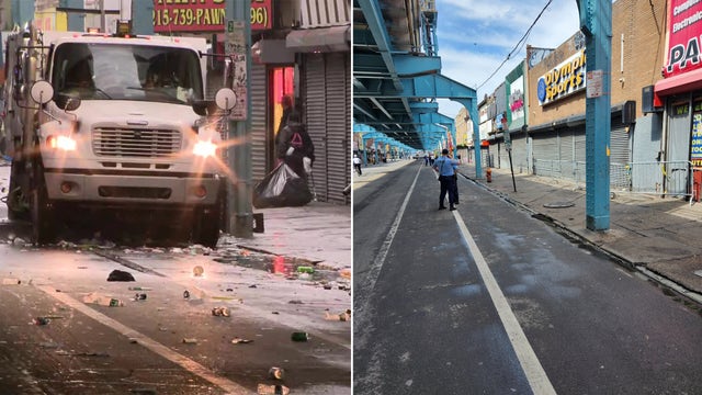 Parts of Kensington Avenue cleared as 'encampment resolution' cleans up Philly neighborhood