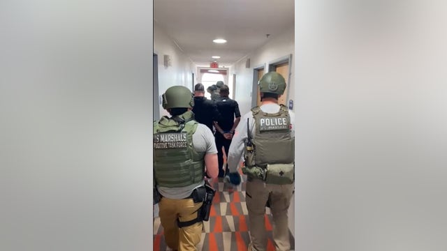 Suspect in assault of off-duty police officer arrested at Philadelphia hotel: Marshals