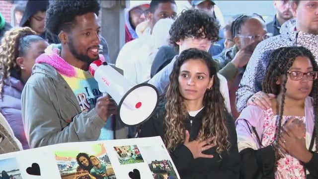 Emotional vigil held for Wilmington boy hit, killed by car while walking from school