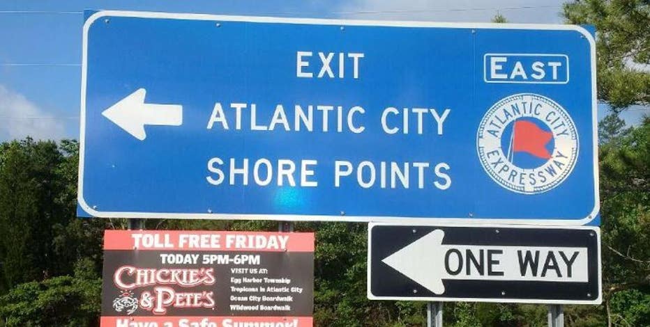 Free tolls at this AC Expressway exit for Memorial Day weekend rush hour