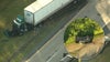 Driver killed after tractor trailer crosses into oncoming traffic on Route 422: police