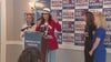 'Wonder Woman' Lynda Carter stumps for women's rights ahead of Trump rally at Temple University
