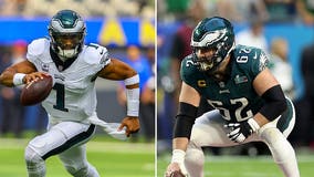 Hurts, Kelce top Year-End Top 50 NFL Player Sales List