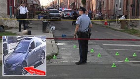 7 people shot on North Philadelphia street as 3 suspects in vehicle sought: officials