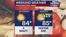 Philadelphia weather: Storms push off the Jersey shore, setting up pleasant weekend