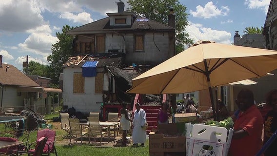 Collingdale food drive continues, despite owner's house fire