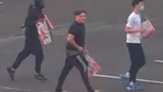 4 men sought in retail theft of specialty toy guns: officials