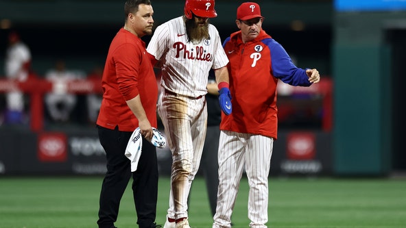 Brandon Marsh placed on 10-day injured list after hamstring strain suffered in Phillies' loss to Cardinals