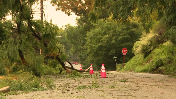 Serious flooding, trees down due to severe thunderstorms across Delaware Valley