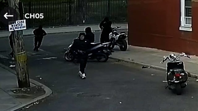 Video: Surveillance captures dirt bike riders fire more than 40 gunshots in fatal Kensington shooting