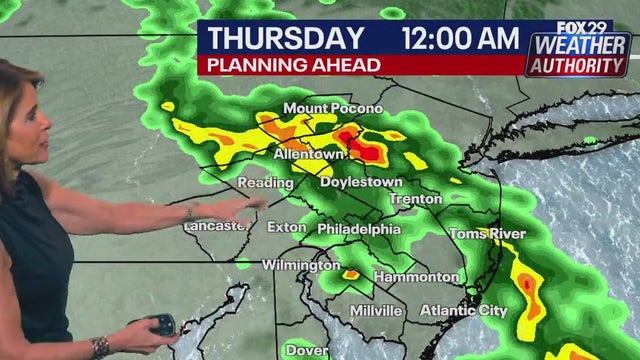 Philadelphia weather: Rounds of storms expected ahead of gorgeous weekend
