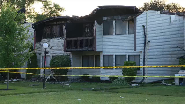 Several families displaced after fire destroys 20 units at East Windsor condo building; pets still missing