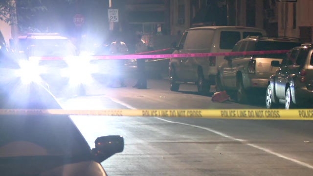 2 teen boys shot, vehicle set on fire as suspect sought in North Philadelphia