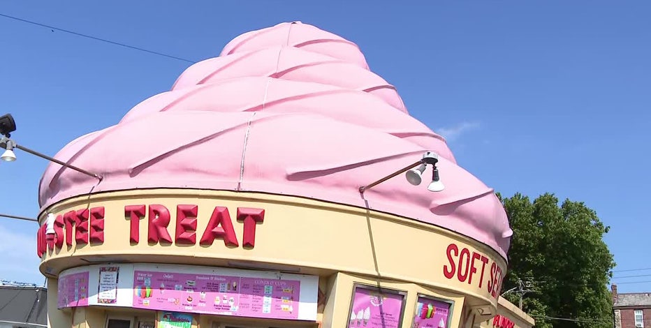 Iconic Philadelphia ice cream shop in 27-foot-tall cone building is for sale