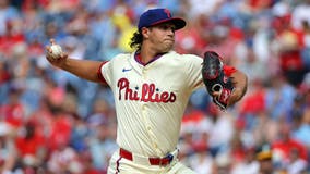 Harper, Turner homer and Phillies beat A's 11-5 to give Phillips the win in first career start