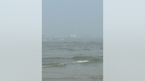 Couple, dog rescued from boat taking on water in Ocean City