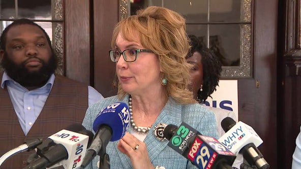 Gabrielle Giffords stumps for Kamala Harris in Pennsylvania as campaign for running mate takes shape