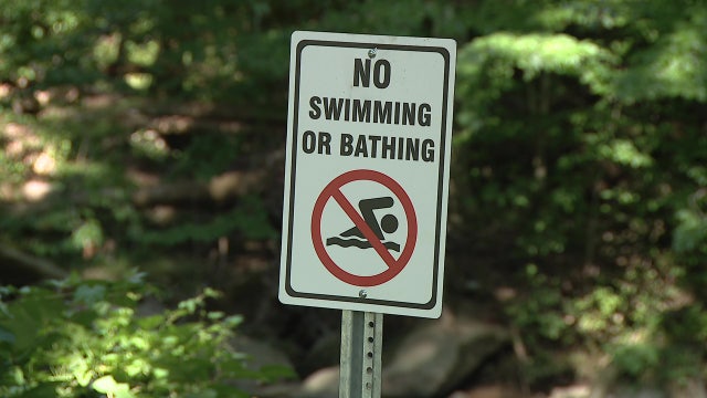 Skinny-dipping, bathing, excessive trash prompts crackdown of ban at Darby Creek