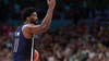 Joel Embiid embraces booing from French fans at the Paris Olympics