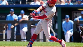 Kyle Schwarber and Garrett Stubbs power Phillies to 11-3 win over the Royals