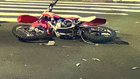 2 women injured in dirt bike crash with SUV in Frankford: police