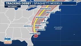 Tropical Storm Debby update: Impact on Philadelphia, latest path projections and more