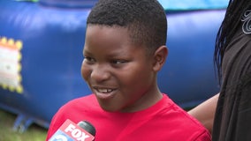 10-year-old boy living with rare condition uses Make-A-Wish to help community who helped him