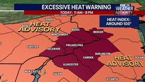 Excessive heat warning issued as temps soar to nearly 100 degrees