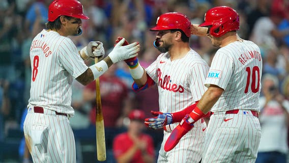 Schwarber's grand slam lifts slumping Phillies to needed 9-5 win over Marlins