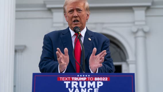 Trump zigzags between economic remarks and personal insults at rally in critical Pennsylvania