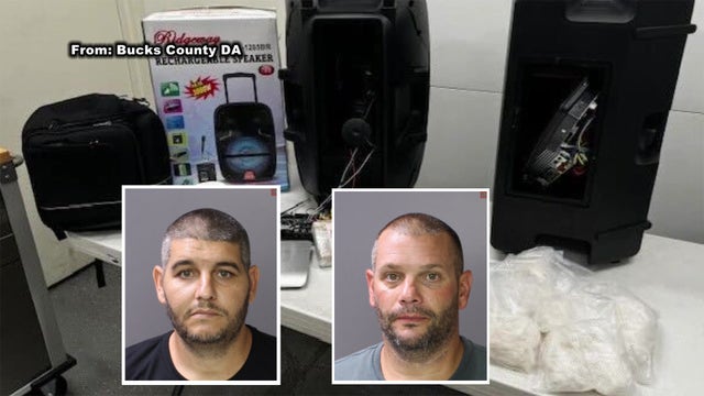 Drug ring busted in Bucks County after smuggling meth, cocaine in speakers from California: DA