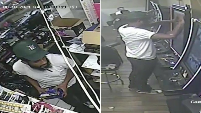 Police searching for man accused of assaulting, robbing Philadelphia gas station employee