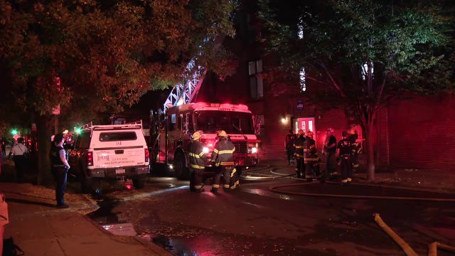 Fire in 3-story Center City apartment building displaces residents while other buildings evacuated