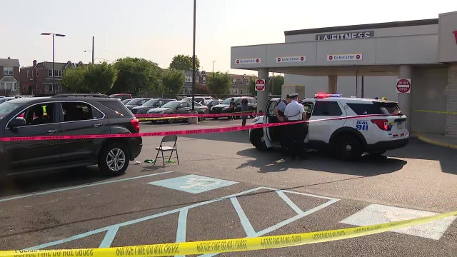 Woman hurt in shooting outside Wells Fargo bank in Rhawnhurst