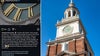 Independence Hall's north side clock tower face has a crack, repairs planned